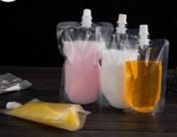 factory Stand Up Bag with spout for Juice,Beverage